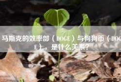 马斯克的效率部（DOGE）与狗狗币（DOGE），是什么关系？