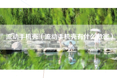 流动手机壳（流动手机壳有什么危害）